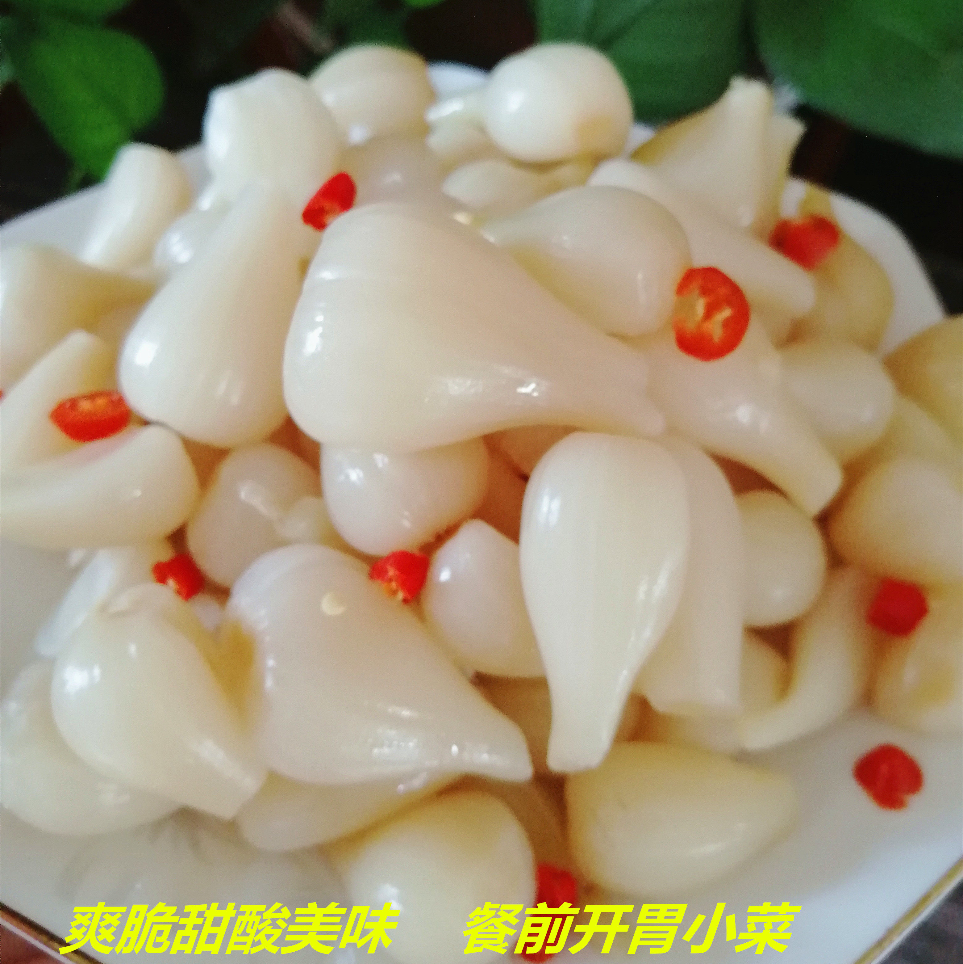 广西玉林特产城隍发记甜酸刀豆荞头萝卜蒜头腌制