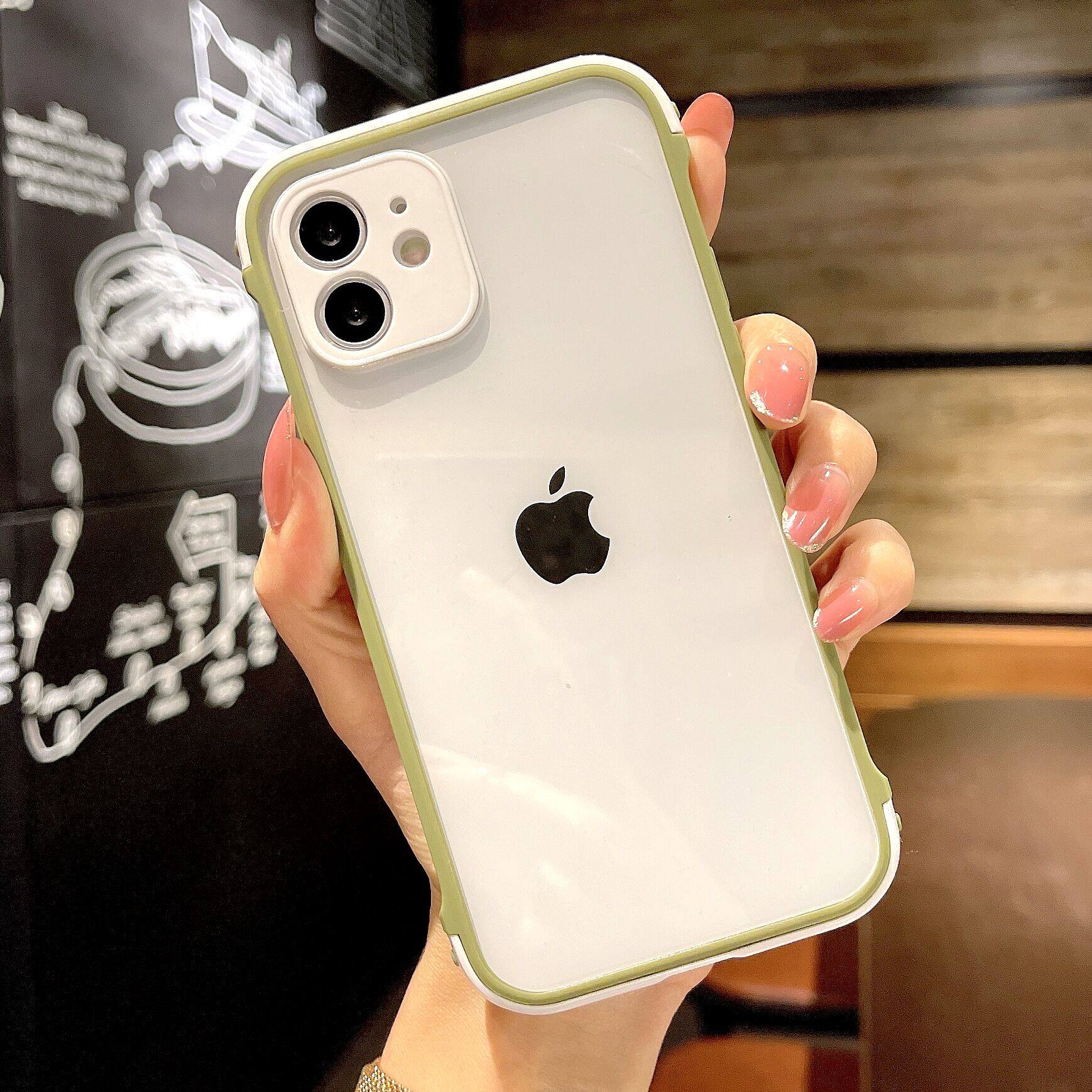 适用苹果promax手机机壳透明全包iphone12防摔12mini手机保护套