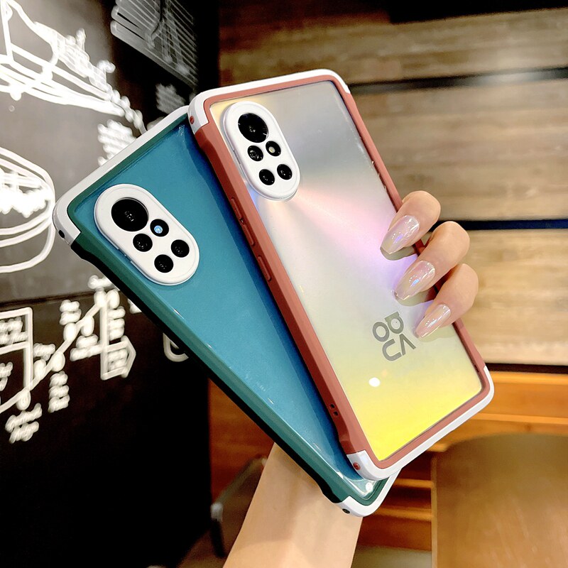 适用华为nova8pro手机壳透明mate4030防摔壳全包nova7p男女潮款