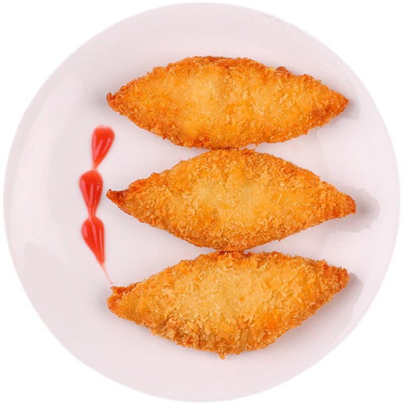 鳕鱼深海鱼排油炸半成品320g冷冻小吃鱼块鱼条鳕鱼