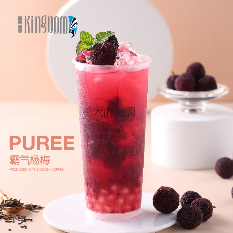 杨梅圣唐大咖果茸果酱肉汁浓缩饮料霸气奶茶浓缩果蔬汁