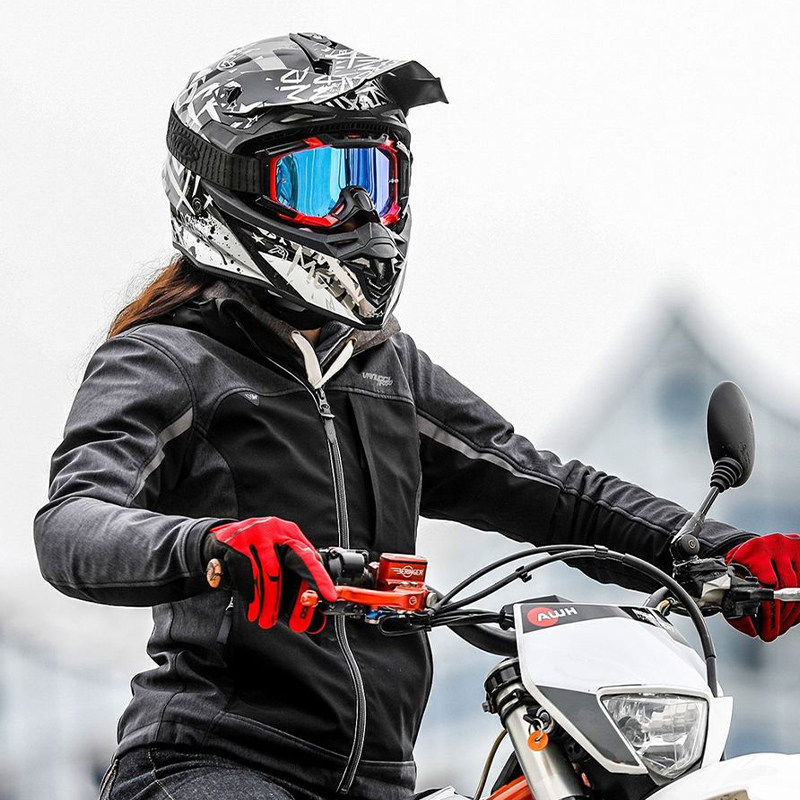 头盔越野德国mtrx6b摩托车越野赛赛车户外骑行摩托车头盔