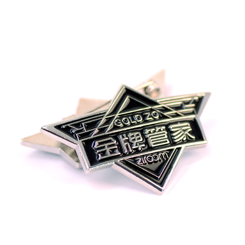 链家地产司徽胸牌胸章胸针自如管家房产中介专用胸针