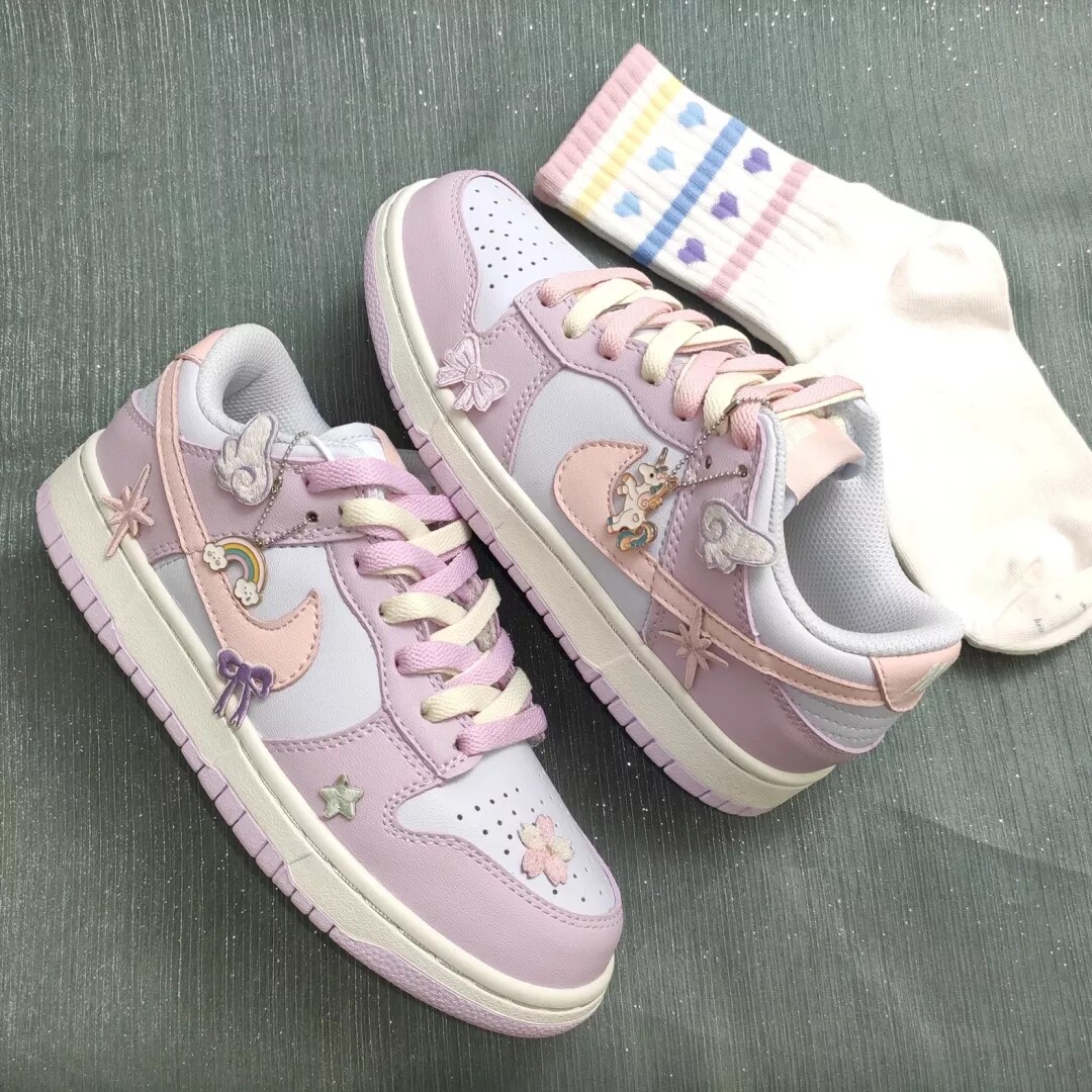 适配dunkatmospherepink彩蛋蓝紫af1空军一号老爹m2k鞋带