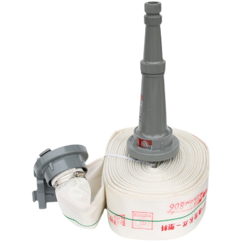 新国标25米箱枪头加厚卡扣衬里25寸水带消防天星消防水带