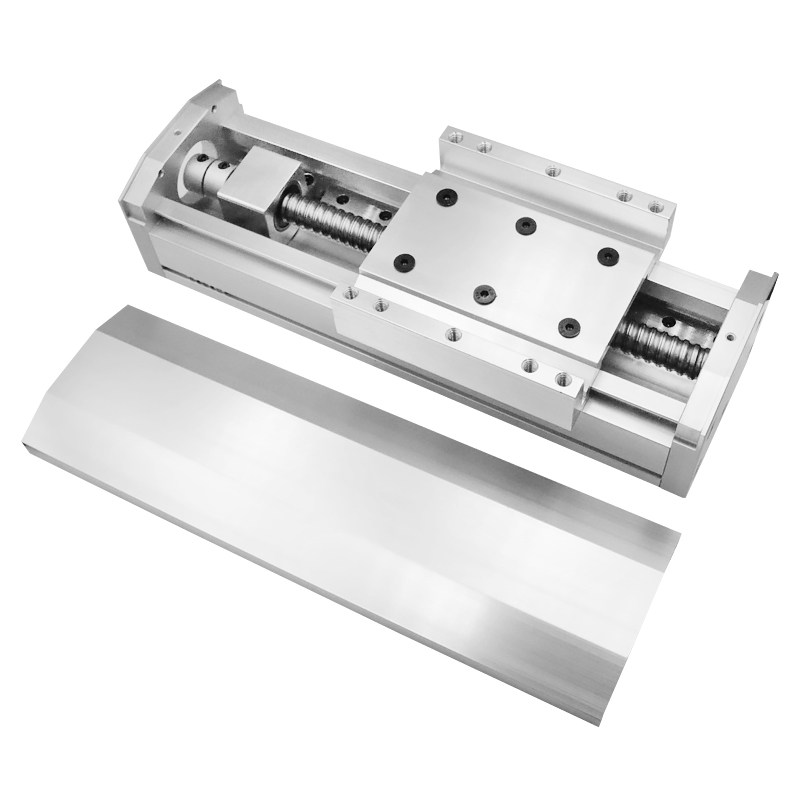 新款hg90密封滚珠丝杆滑台精密直线导轨模组工作台