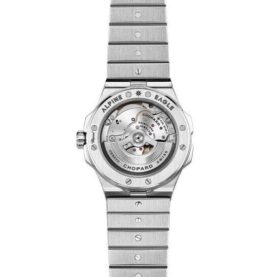 chopard萧邦手表雪山傲翼女表时尚情侣表钢带机械表瑞士腕表