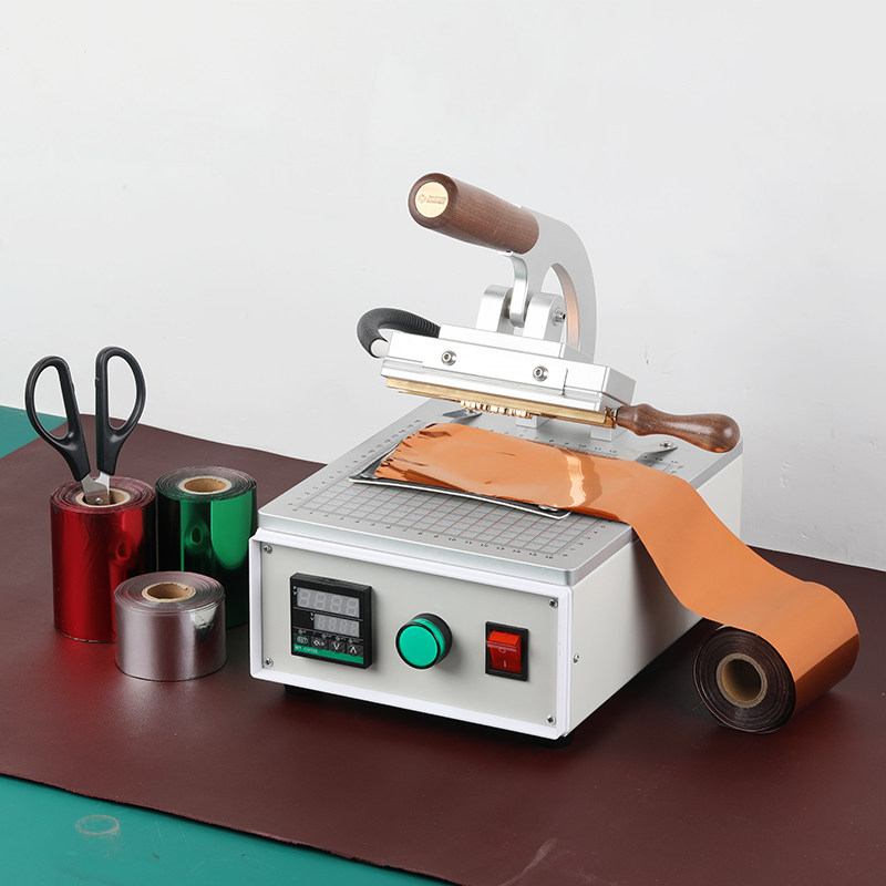 小型手动多功能桌面烫金机手工皮具pu商标号码烫金机