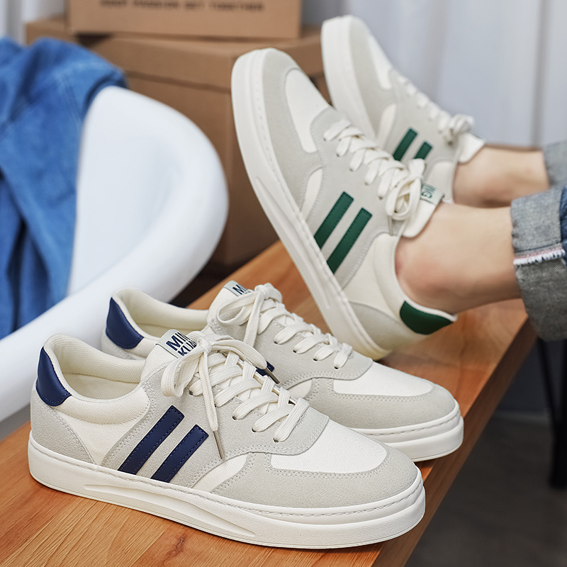 帆布鞋男低帮2022新款夏季休闲板鞋百搭韩版运动情侣鞋子男生潮鞋