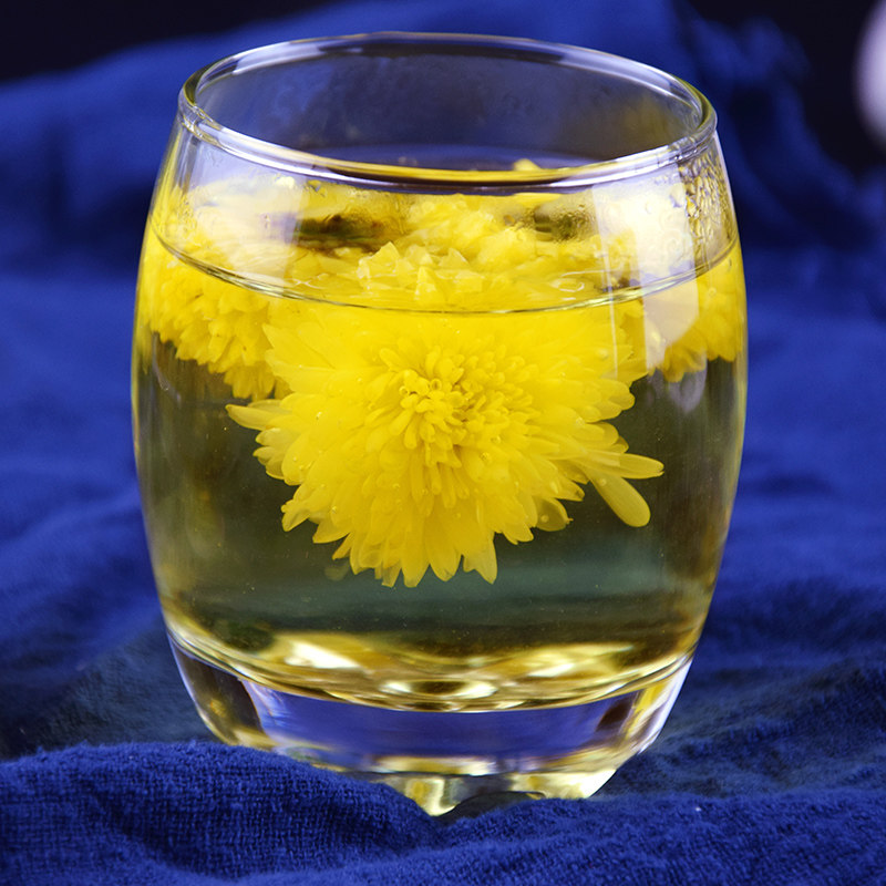 菊花茶皇菊婺源黄菊一朵一杯花茶黄山大菊花贡菊茶叶约200朵