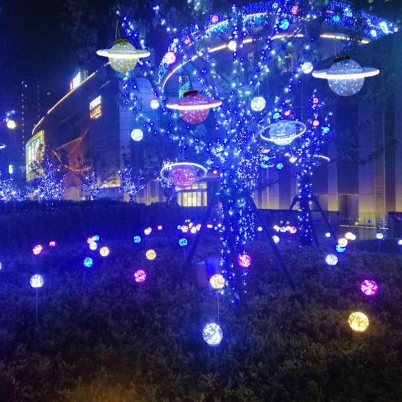 户外防水太空星球挂树星空婚礼布置婚庆道具装饰灯