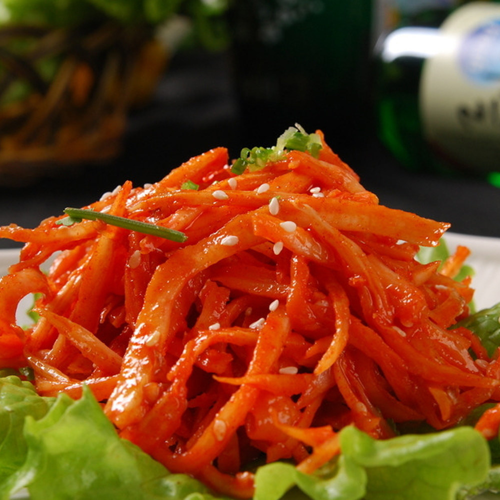 包邮韩食府桔梗韩国泡菜韩式狗宝下饭咸菜延边腌制