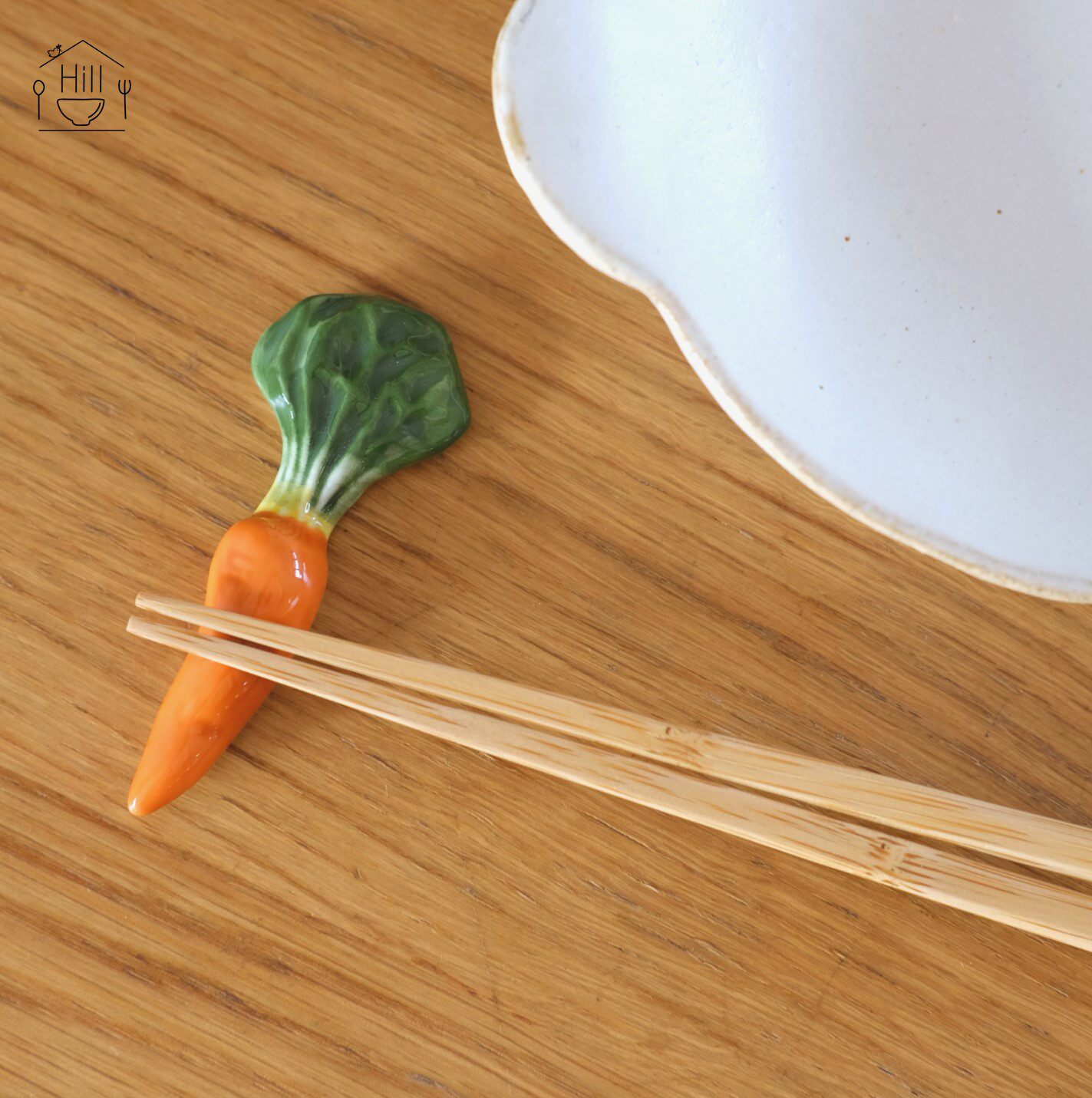 现货日本进口波佐见烧创意手工彩陶水果蔬菜筷子摆件