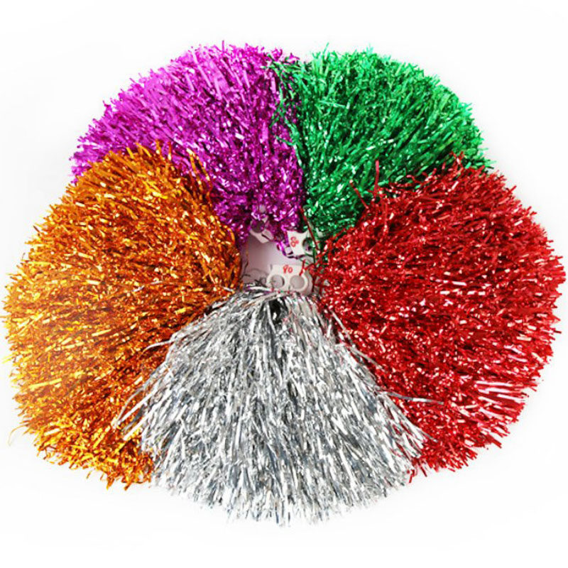 亮片拉花花球啦啦队彩球运动会入场列队加油助威啦啦队彩球