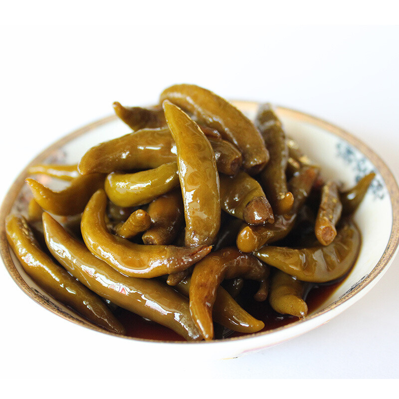 连胜尖椒咸菜下饭饭菜小辣椒朝天酱菜开胃菜中华酱菜