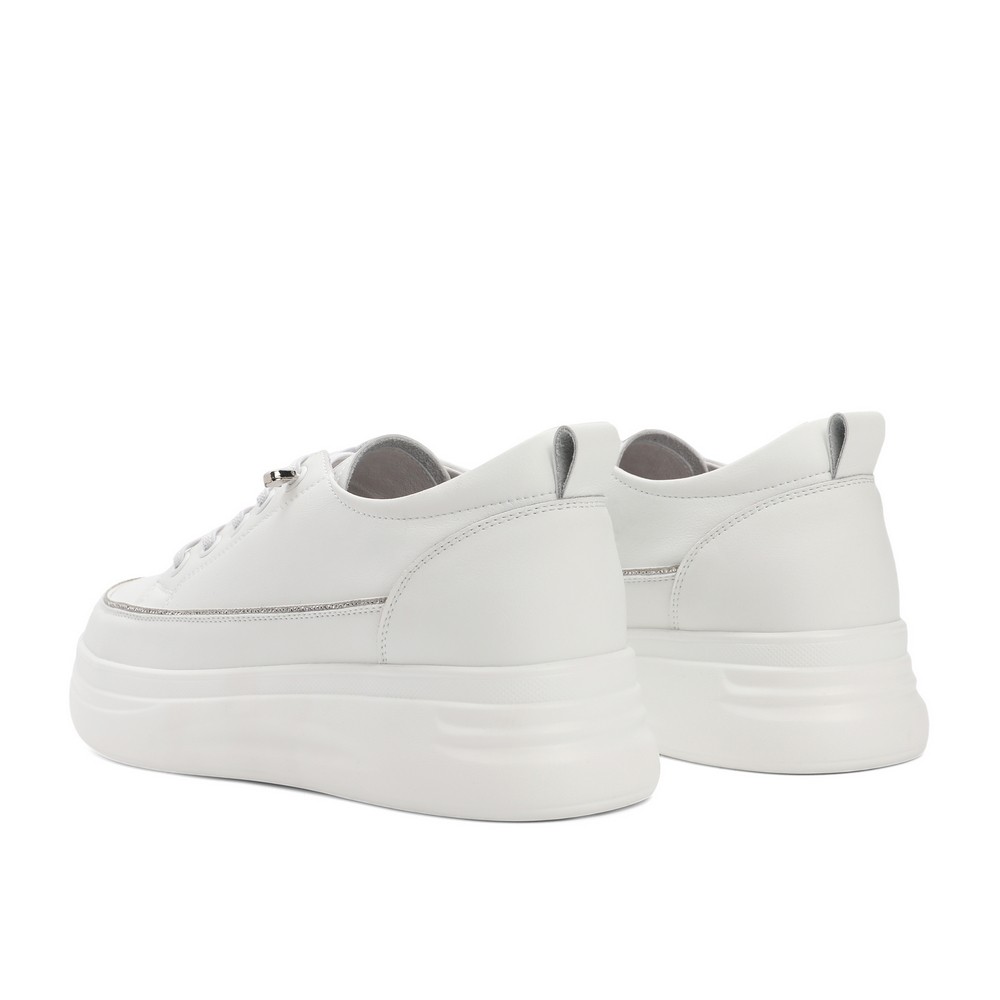 百丽2022春新厚底小白鞋商场同款饼干松糕休闲鞋休闲板鞋