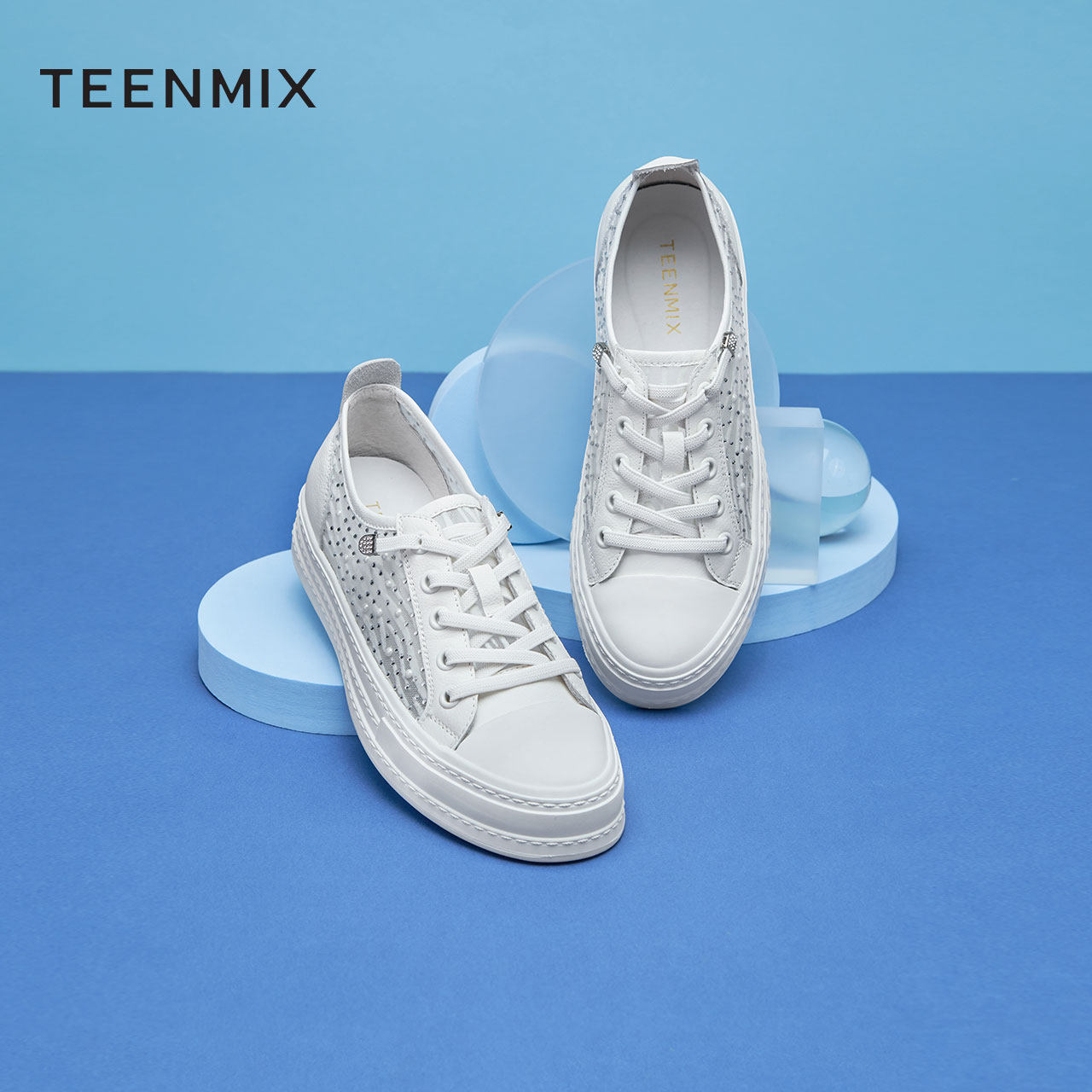 清仓特卖天美意2021新款商场同款小白鞋休闲板鞋休闲板鞋