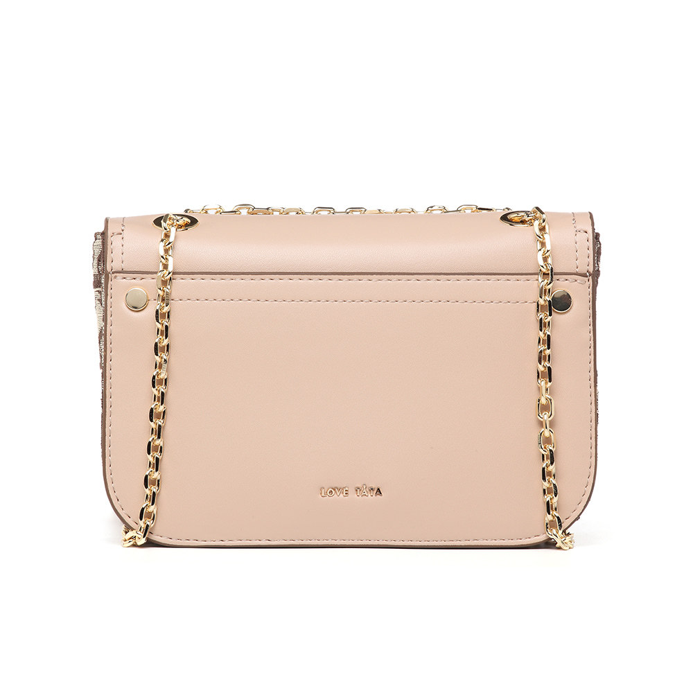 tata包百搭包新单肩百搭小方压花时尚同款专柜女士包袋