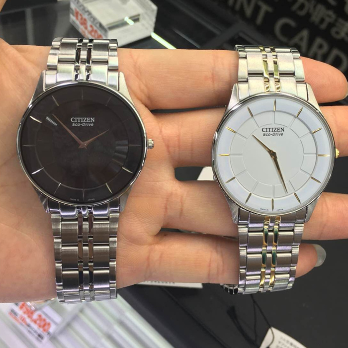 日本西铁城手表男光动能超薄男表蓝宝石AR3010-65A 65E 3014-56A