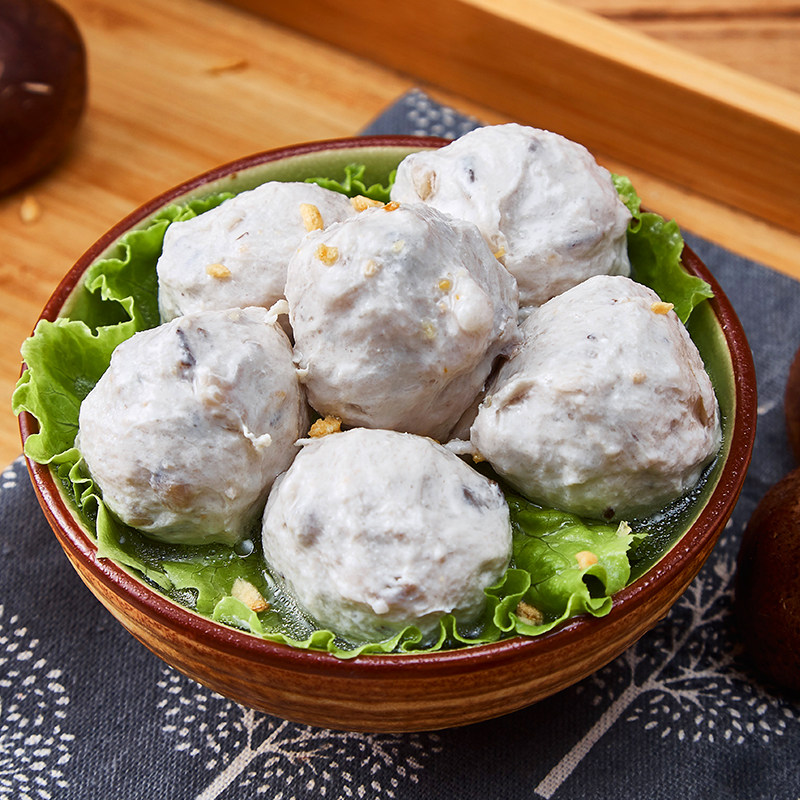 壹号师傅潮汕正宗手工香菇贡丸潮州汕头特产肉丸