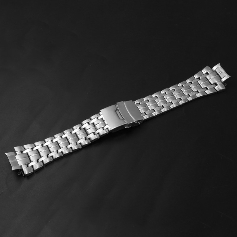 不锈钢金属表链男代用卡西欧efidice系列ef540d1a7a精钢手表带