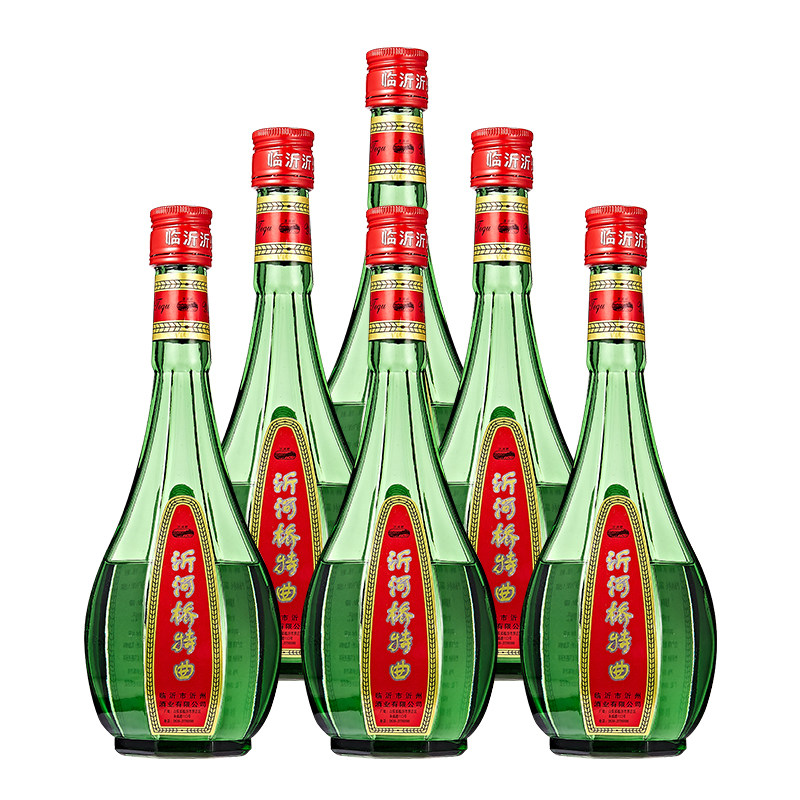 纯粮食39度2016年产老酒沂河桥特曲固态柔和浓香型白酒低度口粮酒