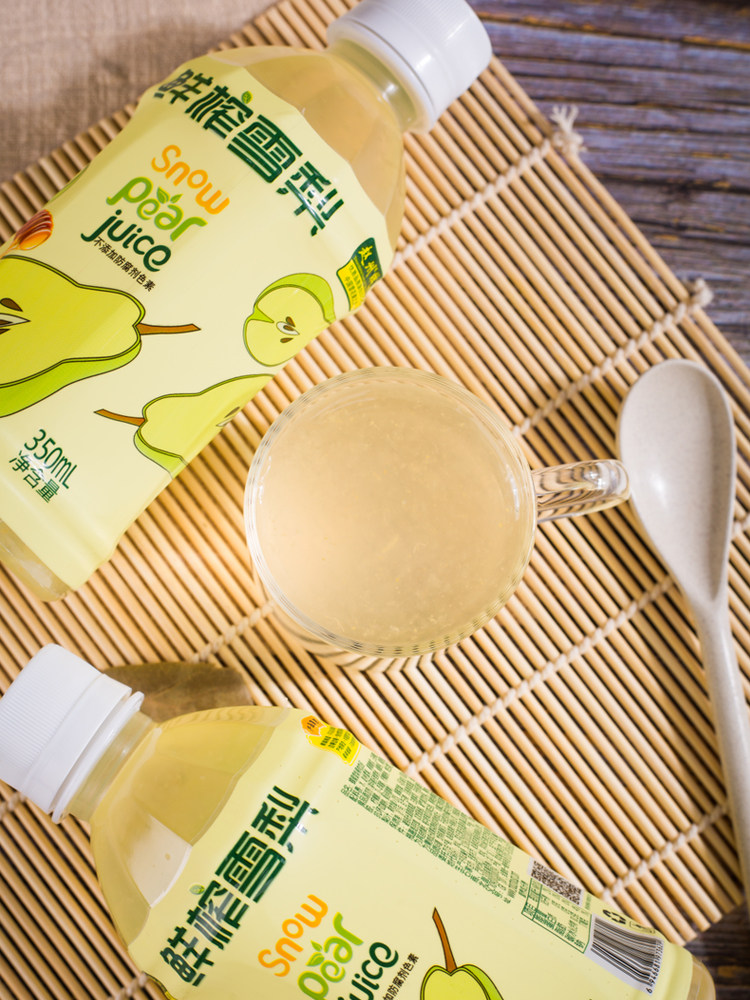 包邮鲜榨蜂蜜雪梨汁果蔬河北赵州特产冰糖清火果肉饮料350ml整箱