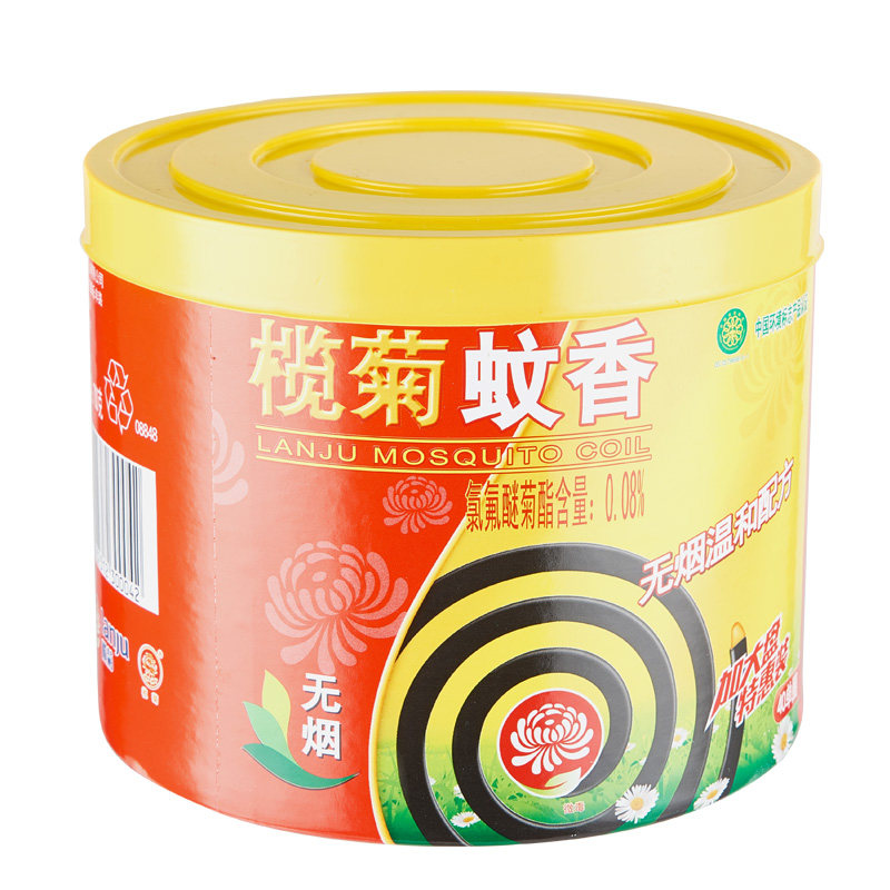 蚊香大盘榄菊无烟型40圈家用灭蚊户外驱蚊室内盘香