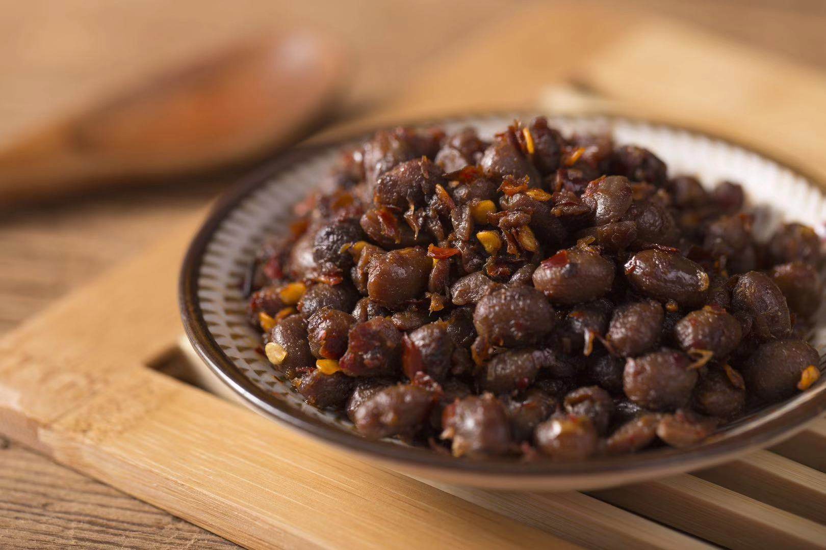 湖南新化土特产白溪农家自制正宗风味豆豉干自制特产