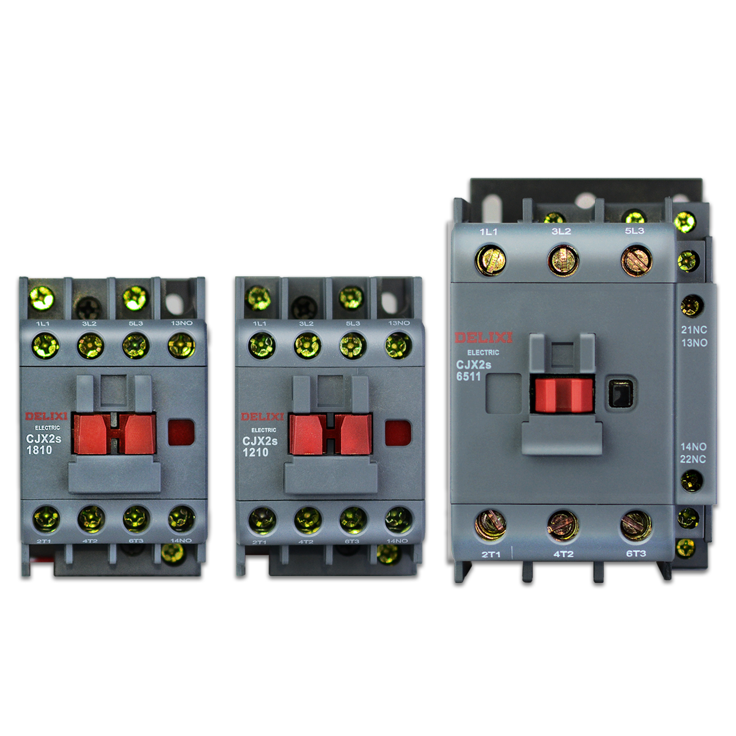 德力西交流接触器cjx2s1210单相18三相25220v324050659538011