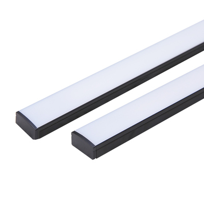 黑款灯条220vled灯灯条硬灯条线条灯嵌入式led灯条明暗装无需变压