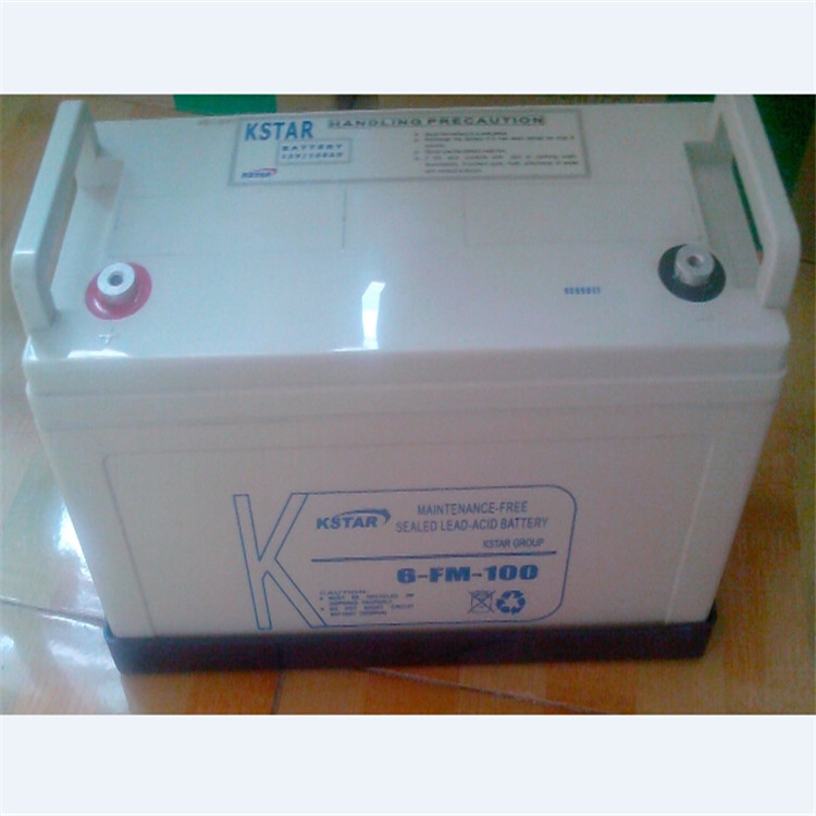 kstar科士达蓄电池6fm100阀控密封12v100ah三年直流ups蓄电池