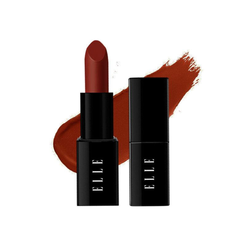 elle倾雾迷情雾面哑光唇膏新色740迷你装复古胡萝卜色深橘红色