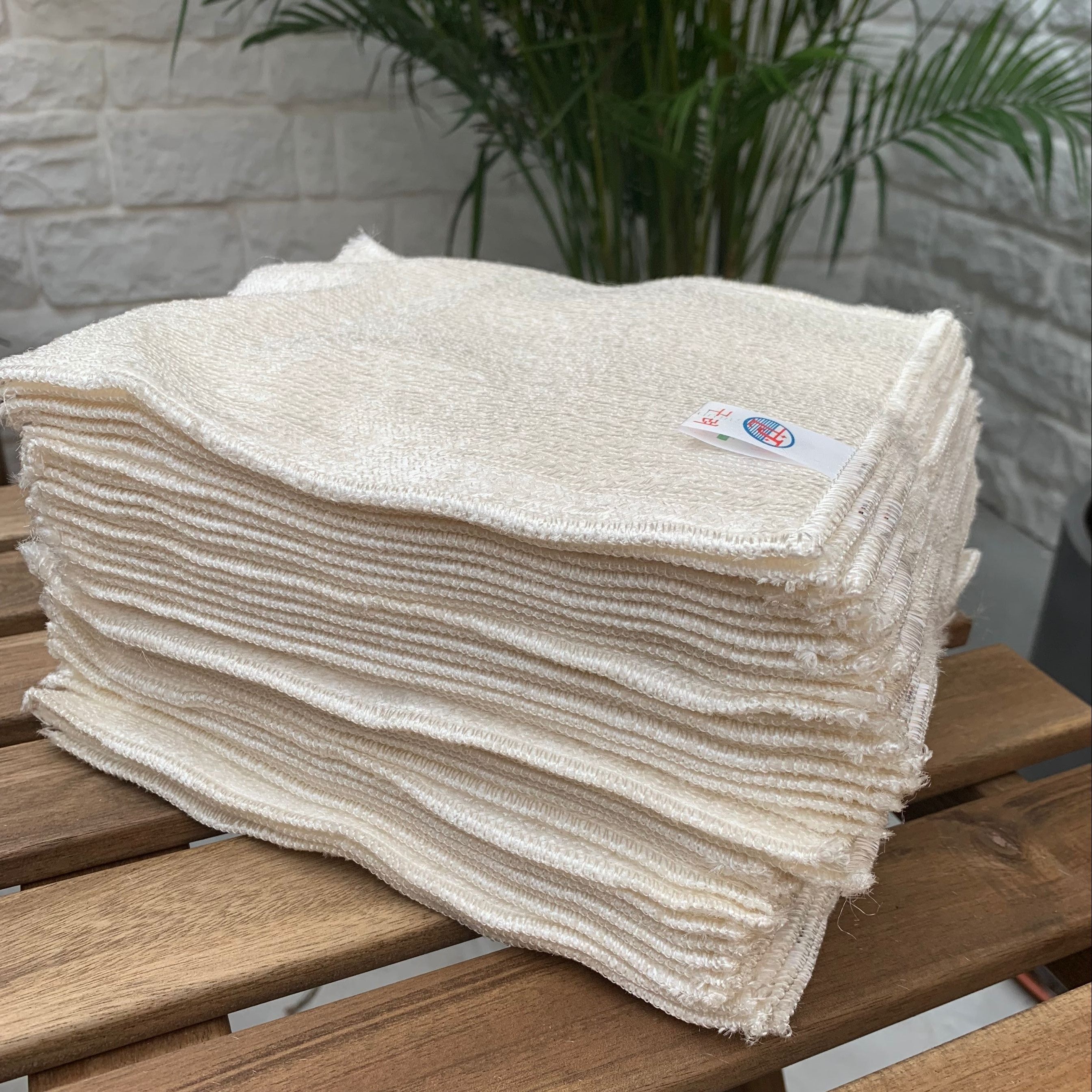 包邮韩国正品竹纤维洗碗巾吸水不沾油 双层洗碗布抹布 超强去油污