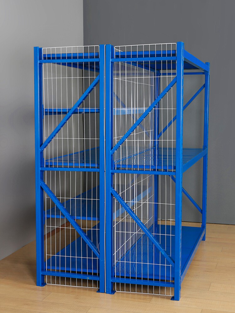 货架网片网格侧边前挡仓储铁丝网背面大网分隔仓储货架