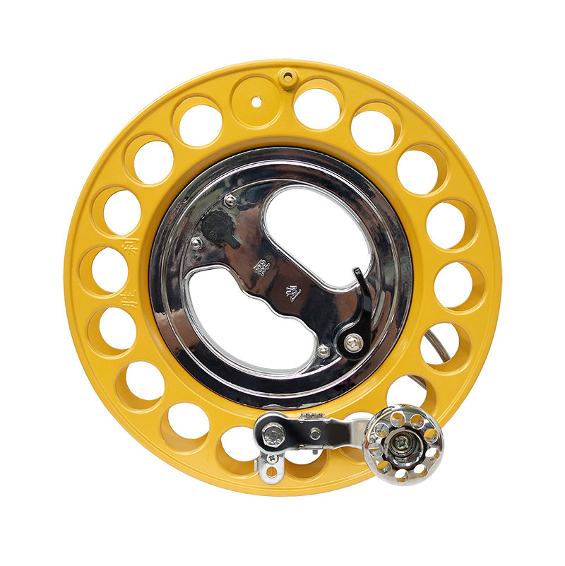 胜利不锈钢风筝轮手握轮合金带刹车防倒转大型风筝轮多功能静音轮