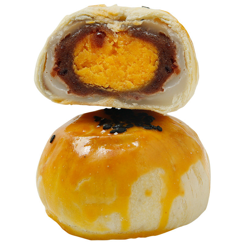 蛋黄酥饼红豆雪媚娘海鸭蛋内酥小吃零食软糯的糕点手工早餐点心