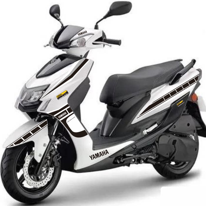 雅马哈劲战四代目贴纸60周年纪念版摩托车车贴改装版画贴纸