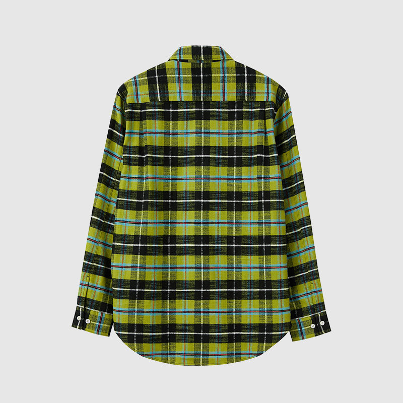 韩国进口beanpole滨波春季新品男士格纹衬衫衬衫