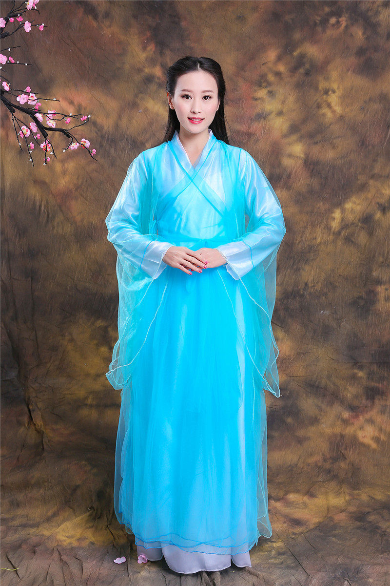 三生三世古装国风牛朗织女喜鹊刺绣日常女汉便装民族服装