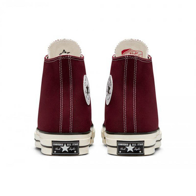 ys converse匡威1970s复古酒红色高帮男女三星标帆布鞋 171567c