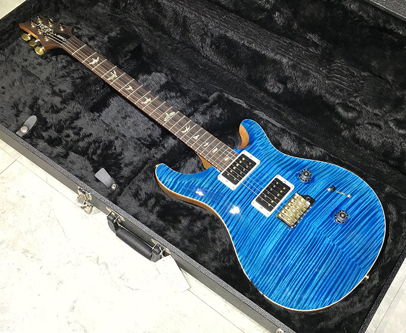 prscustom2410topaquamarine产电吉他海蓝蓝色部落琴行吉他电吉他