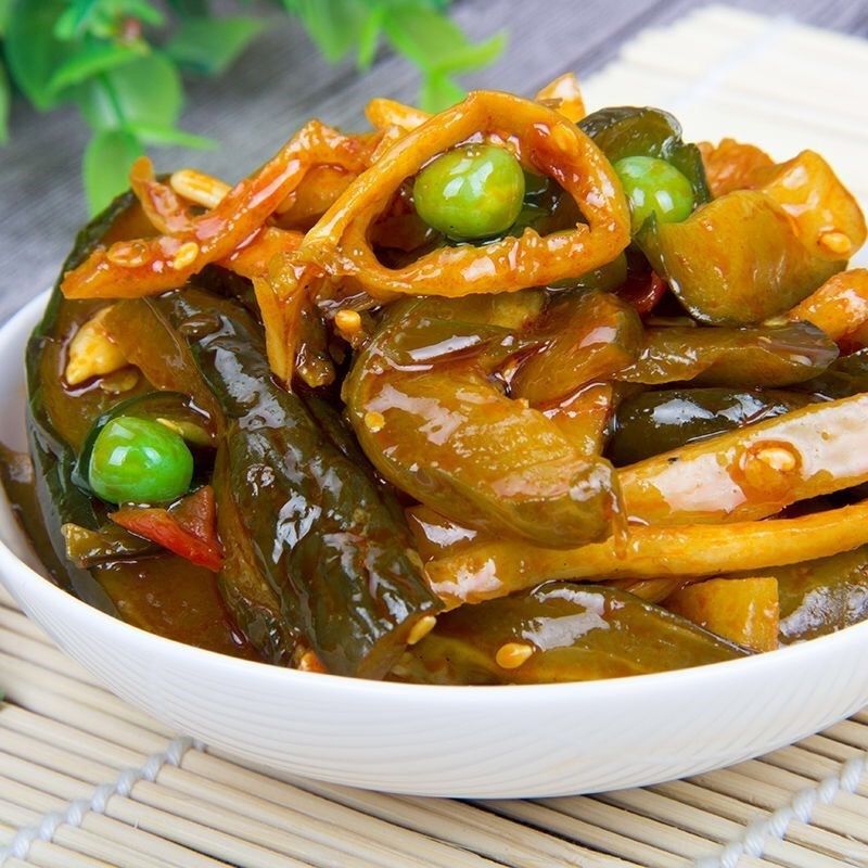 酱菜八宝酱瓜瓜条袋装黄瓜腌制农家手工自制腌制