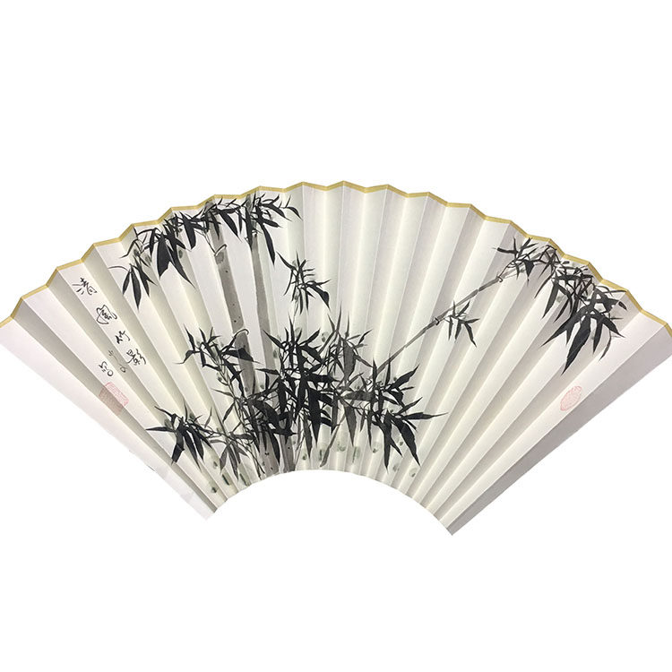 扇面画手绘中国风9寸9.5寸18方宣纸面苏工面写意国画山水人物收藏