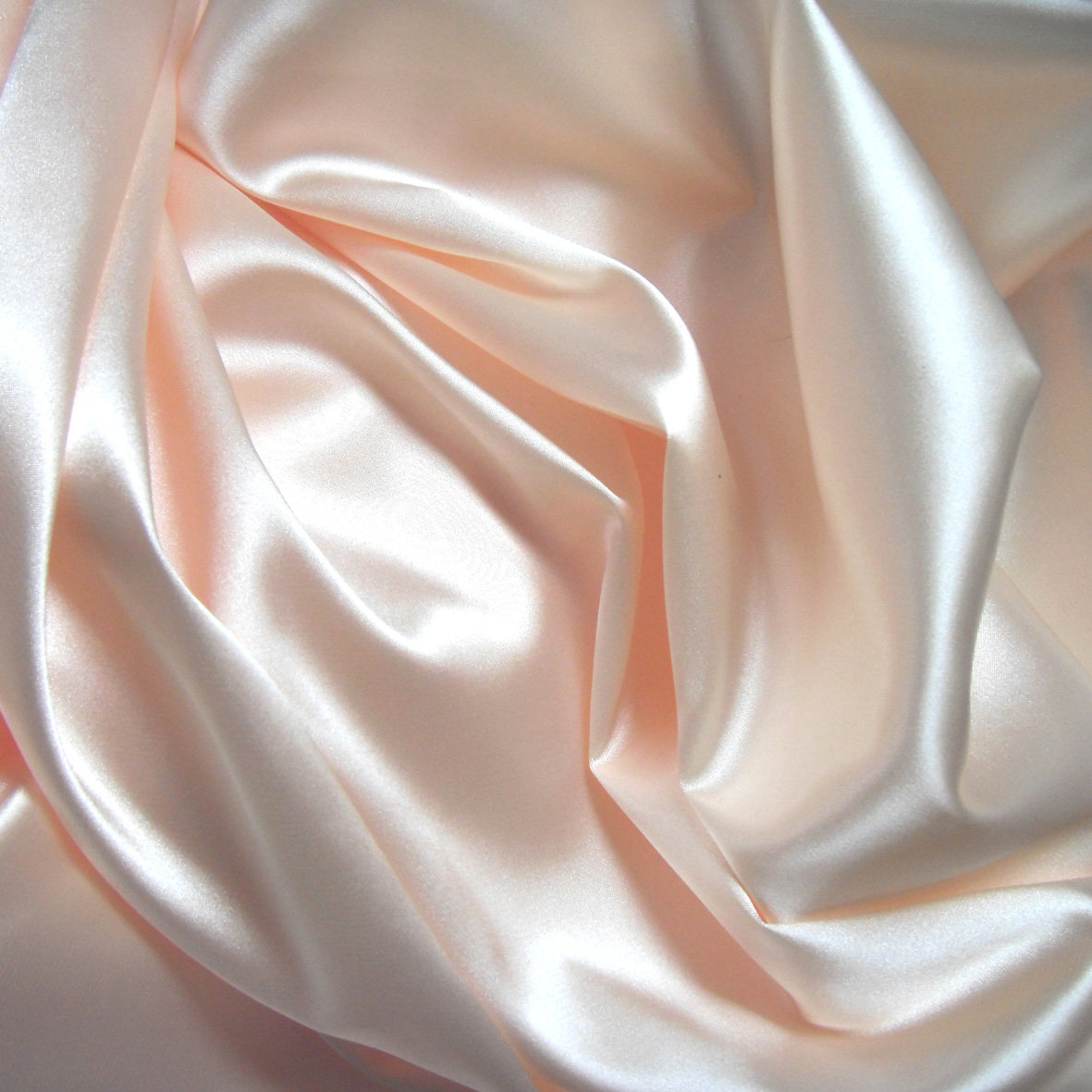 真丝高档服饰布微弹力仿真婚纱礼服面料弹性服装海绵垫