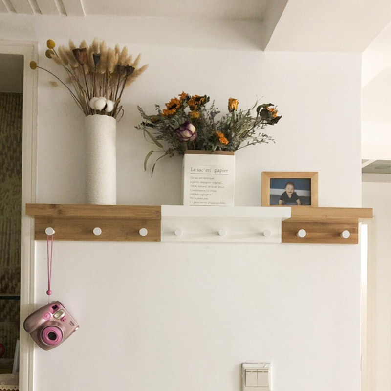 挂衣挂钩进门玄关入户衣架壁挂墙上创意衣服挂钩