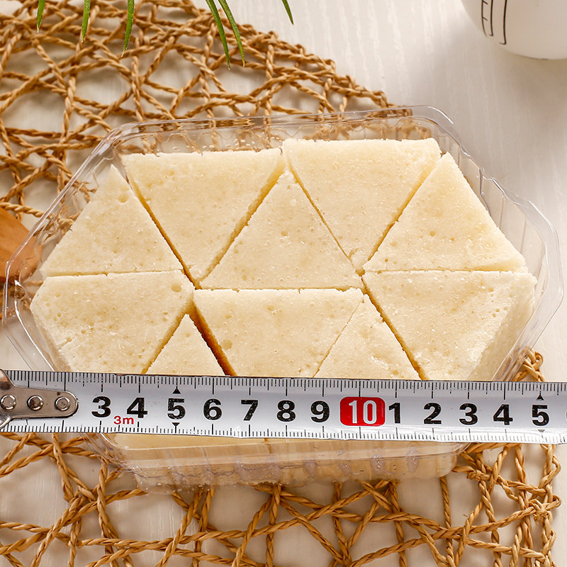 广式茶楼点心奶香糕小吃特色奶香糕点港式发糕下午茶点心营养早餐