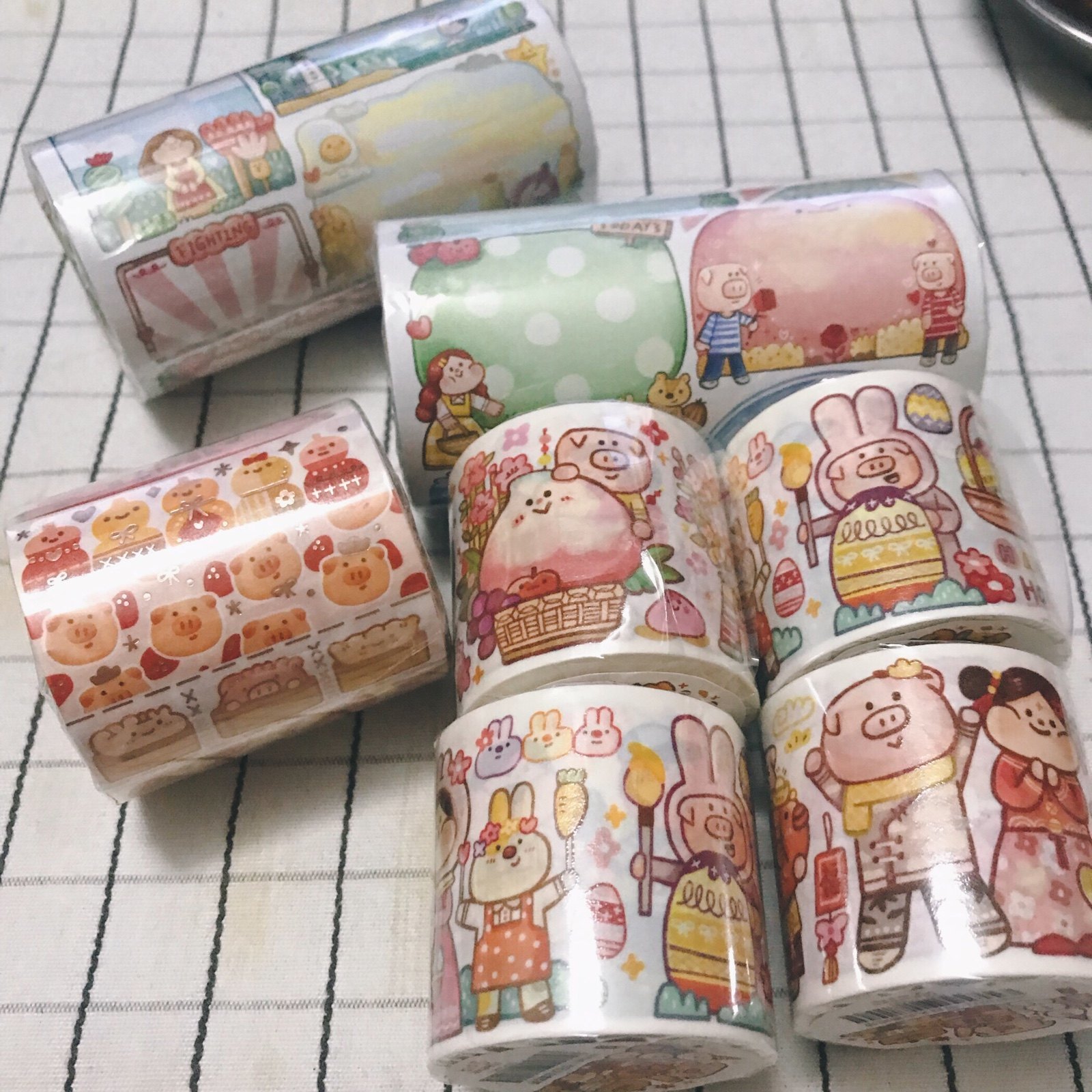 meatball肉球胶带分装2019年四月新款深夜食堂生活胶带