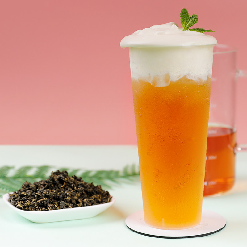 乌龙茶落枝茶炭奶盖果茶用水专用茶店奶茶山茶其它乌龙茶