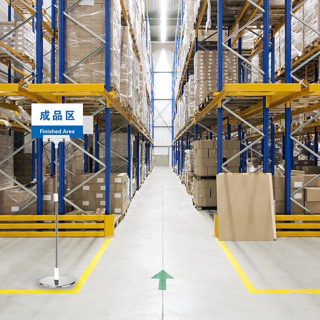 区域标识仓库标志牌立式指示牌货架不合格库房划分标志牌